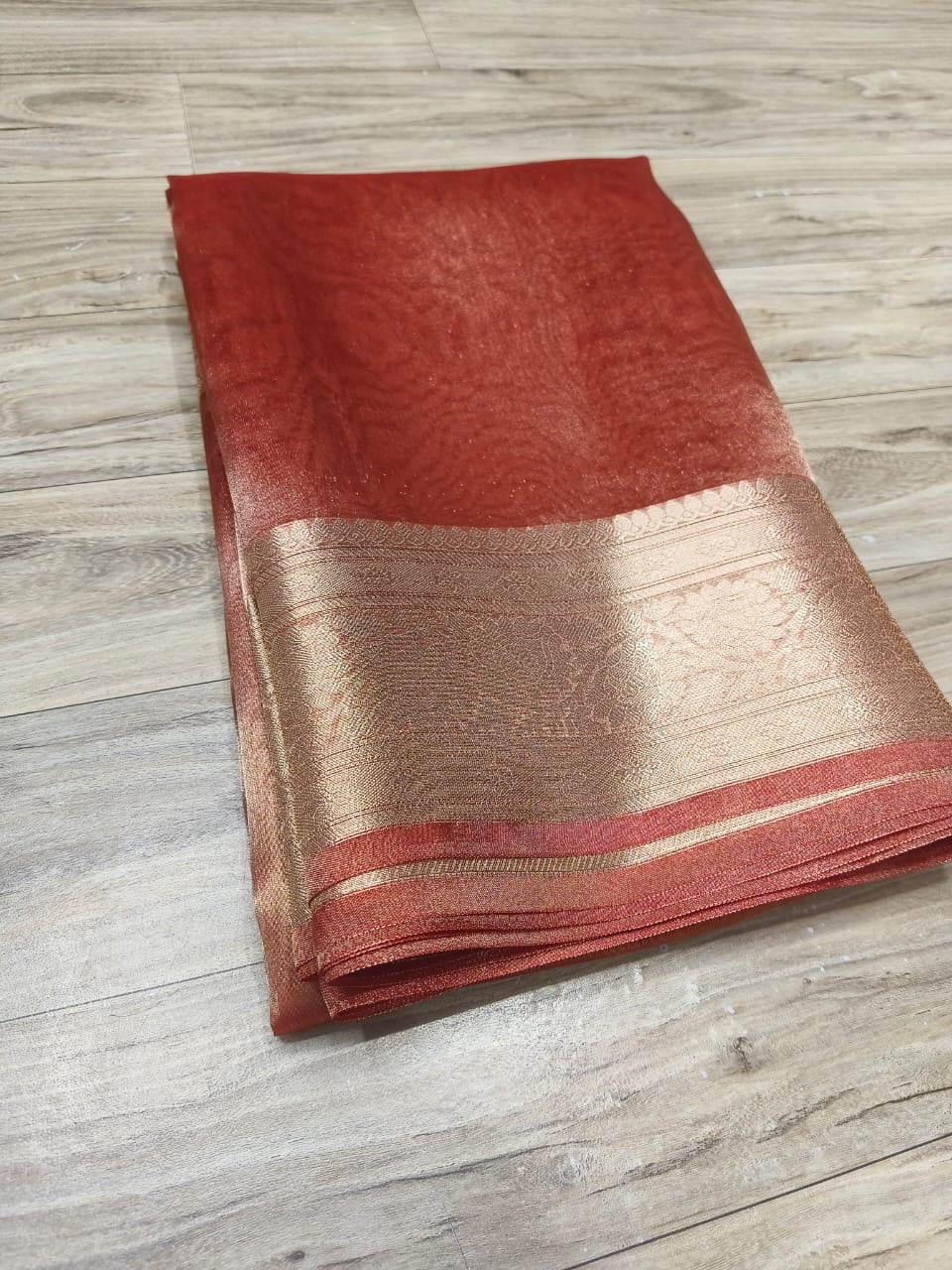 Maheru tissue silk saree