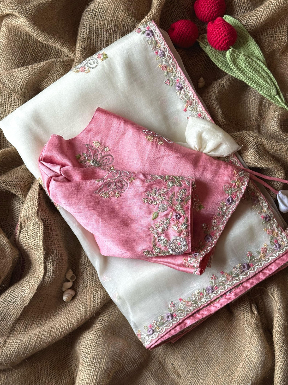 Pastel Sage Era Saree