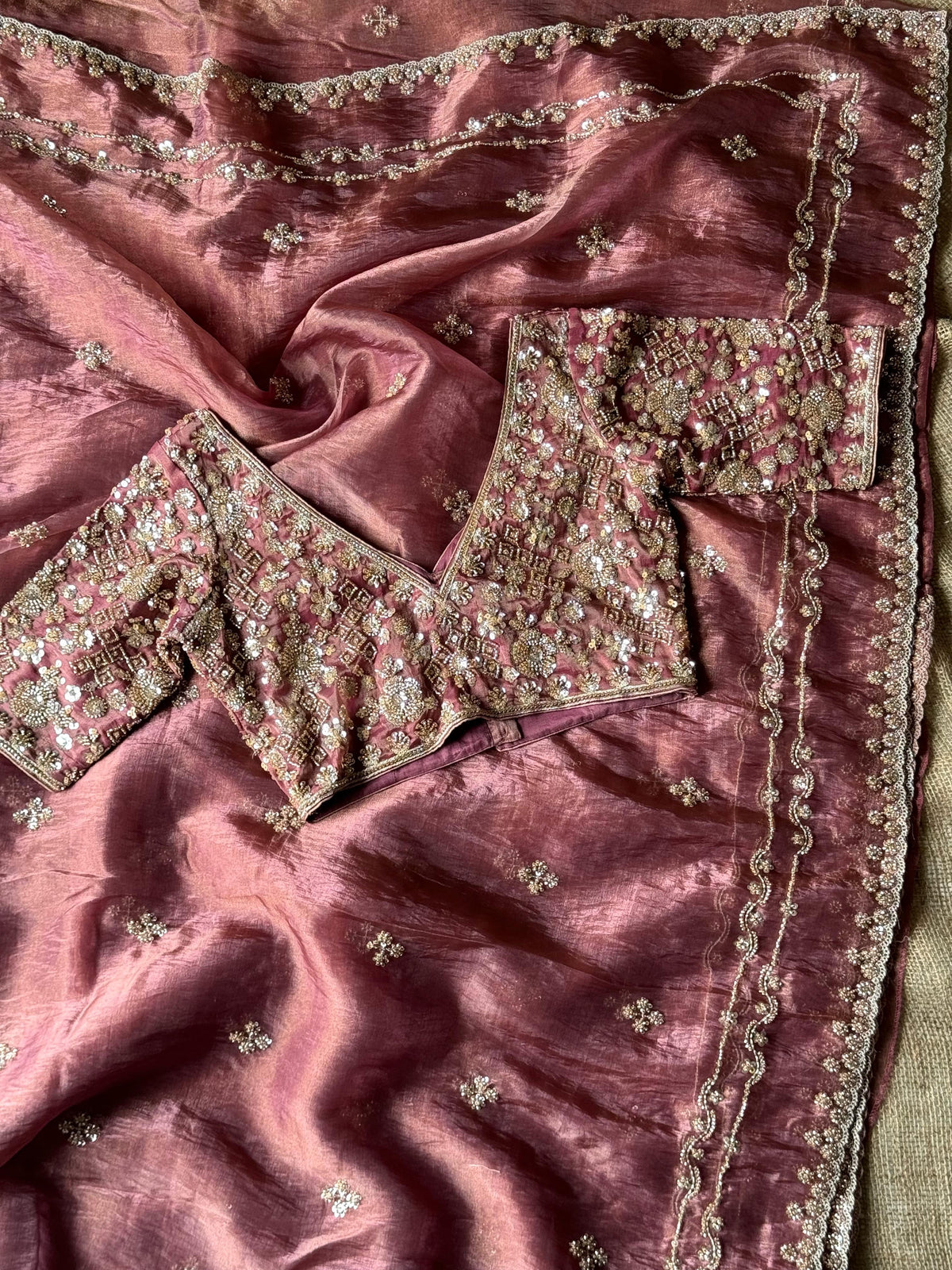 Rajkumari Tissue Saree