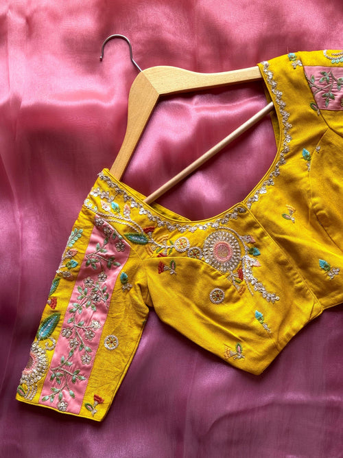 Begonia Embellished Saree